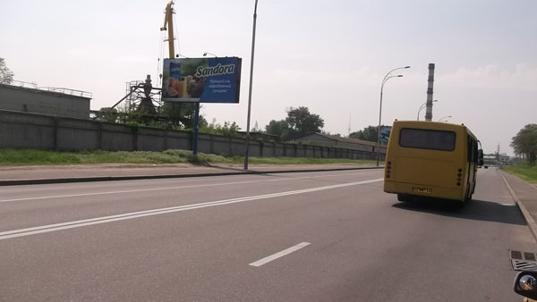 Billboard Kyiv,  st.Elektrikov (B) napravlenie na Podol