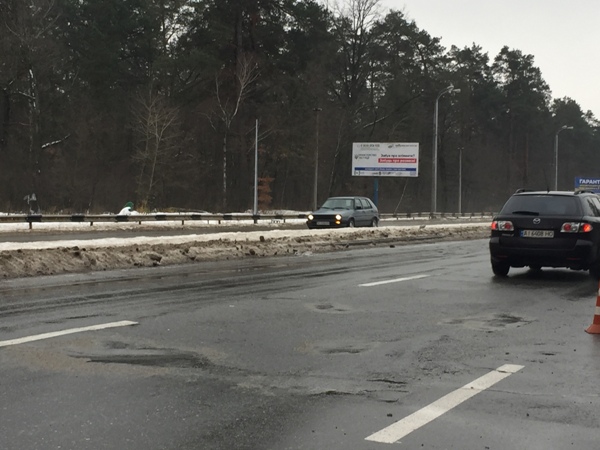Билборд Киев,  вул. Міська (В) напрямок до Ашану та Епіцентру