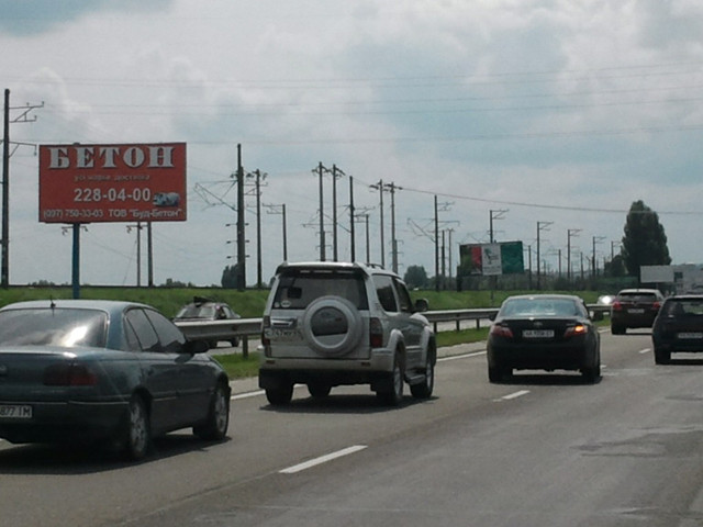 Billboard Khodosivka,  N-01 Novoobuhovskaa trassa 22 km 500 m