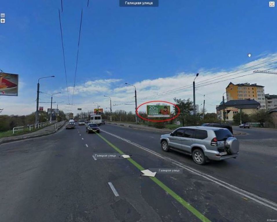 Billboard Ivano-Frankivsk,  Galic'ka