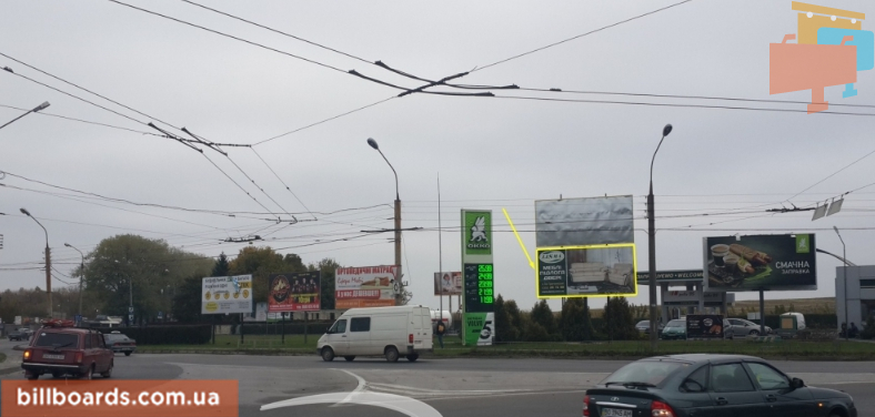 Билборд Тернополь,  Протасевича