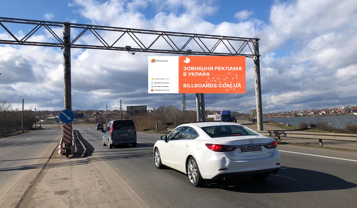 Мегаборд Одесса,  Окружна дорога - Хаджібеївський лиман 4х12