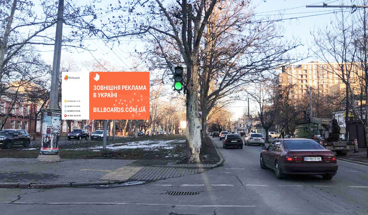 Billboard Odessa,  Admiral's'kij pr-t - st. Krasnova (v centr)
