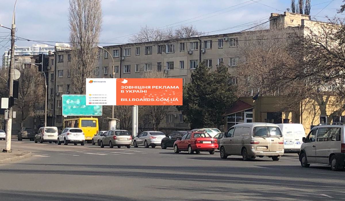 Мегаборд Одесса,  Середньофонтанська пл. - ТЦ "Гіпермаркет Дверей", 3х12
