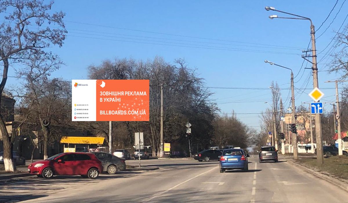 Билборд Одесса,  Віталія Нестеренка вул. (Академіка Воробйова)-Краснослободская