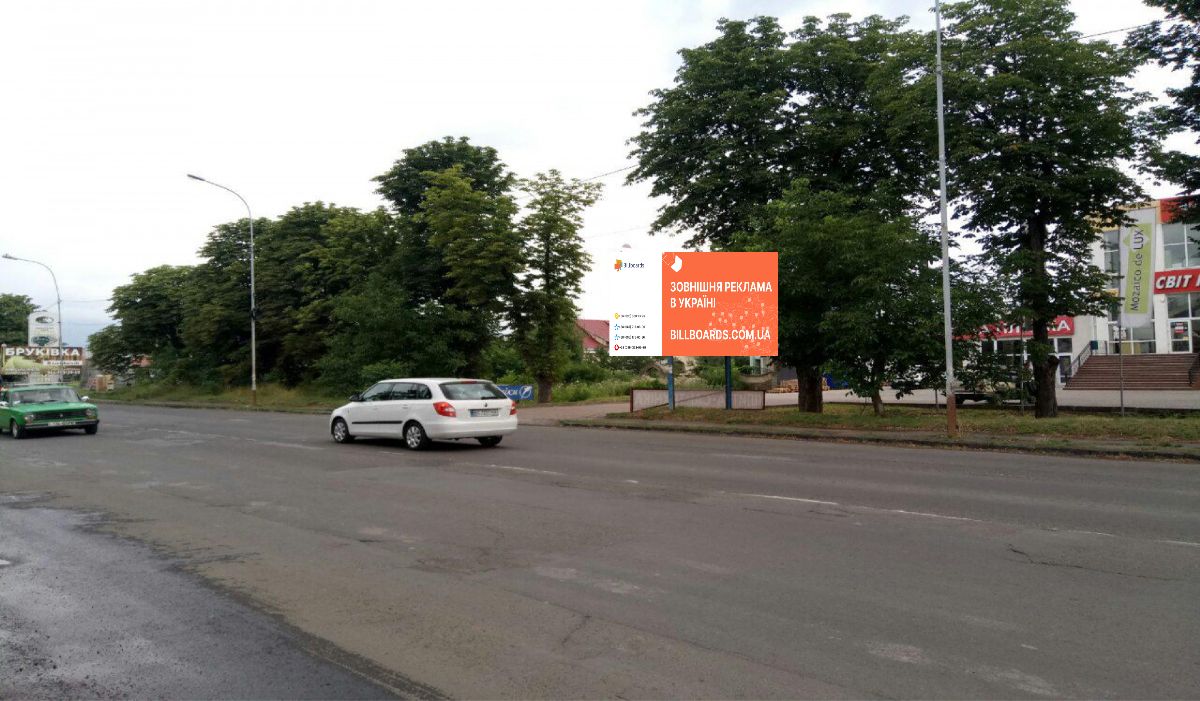 Билборд Ужгород,  вул. Карпатської України (Гагаріна), за м-ном "АТБ"