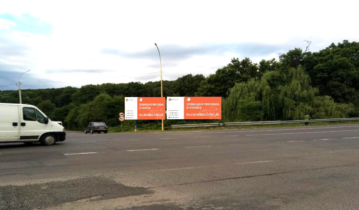 Билборд Ужгород,  траса Київ-Чоп, пов. на вул. Тімірязєва