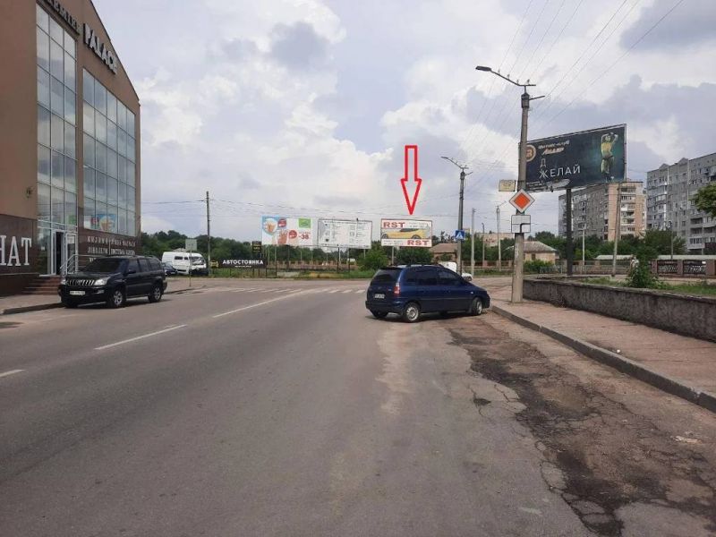 Billboard Kirovograd,  st. Ostrovs'kogo - prov. Vasilivs'kij