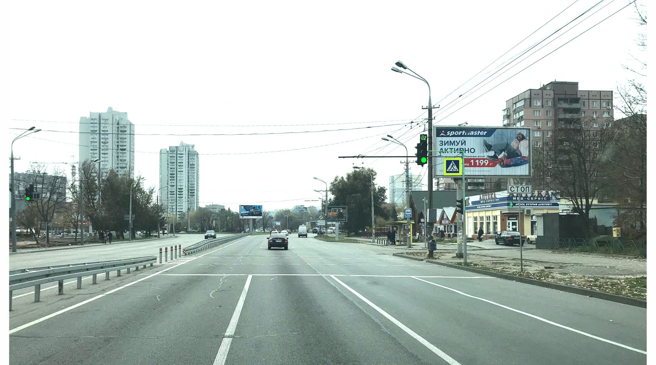 Prismatron, prism Dnipropetrovsk,  Nabereznaa Pobedy st., 100 - Pobedy pl., iz centra