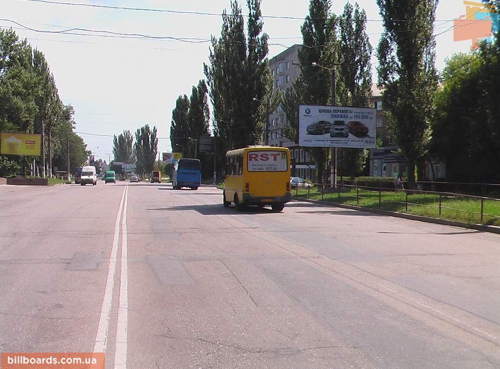 Білборд, бігборд (борд)  Кіровоград,  ул. Полтавская, м-н Брейн