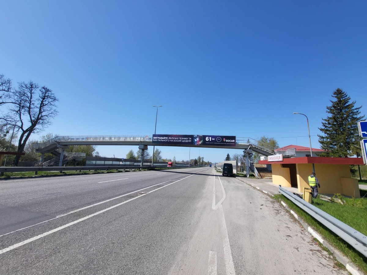 Нестандарт Небелиці (Небелиці),  М-06 Житомирська траса  66+300 від КПП, Вісімнадцятий  від Києва, с Небелиці в напрямку Житомир
