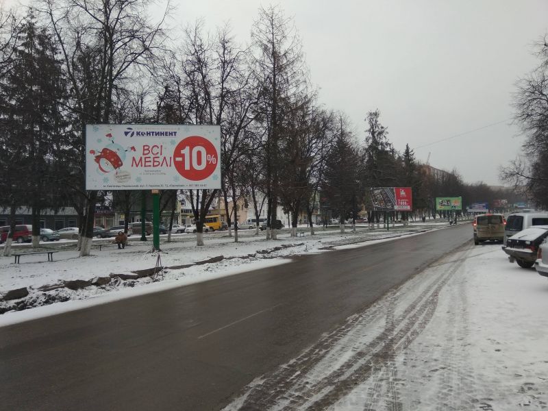 Билборд Каменец-Подольский,  пр. Грушевського (гуртожиток №1) (на Чернівці)