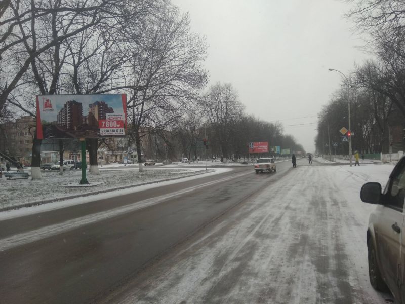 Билборд Каменец-Подольский,  пр. Грушевського - вул. Пушкінська (на Хмельницький)