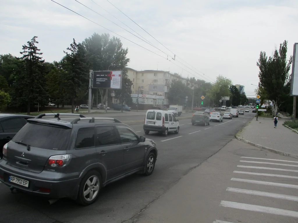 Білборд, бігборд (борд)  Запоріжжя,  вул.Перемоги –вул.Гончаренка, ст.Б