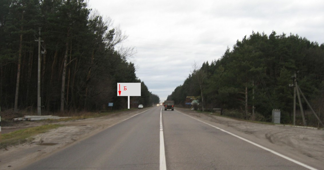 Billboard Rudne,  M-10 Zahidnij obhid v storonu "Fudzikura", s. Rudno
