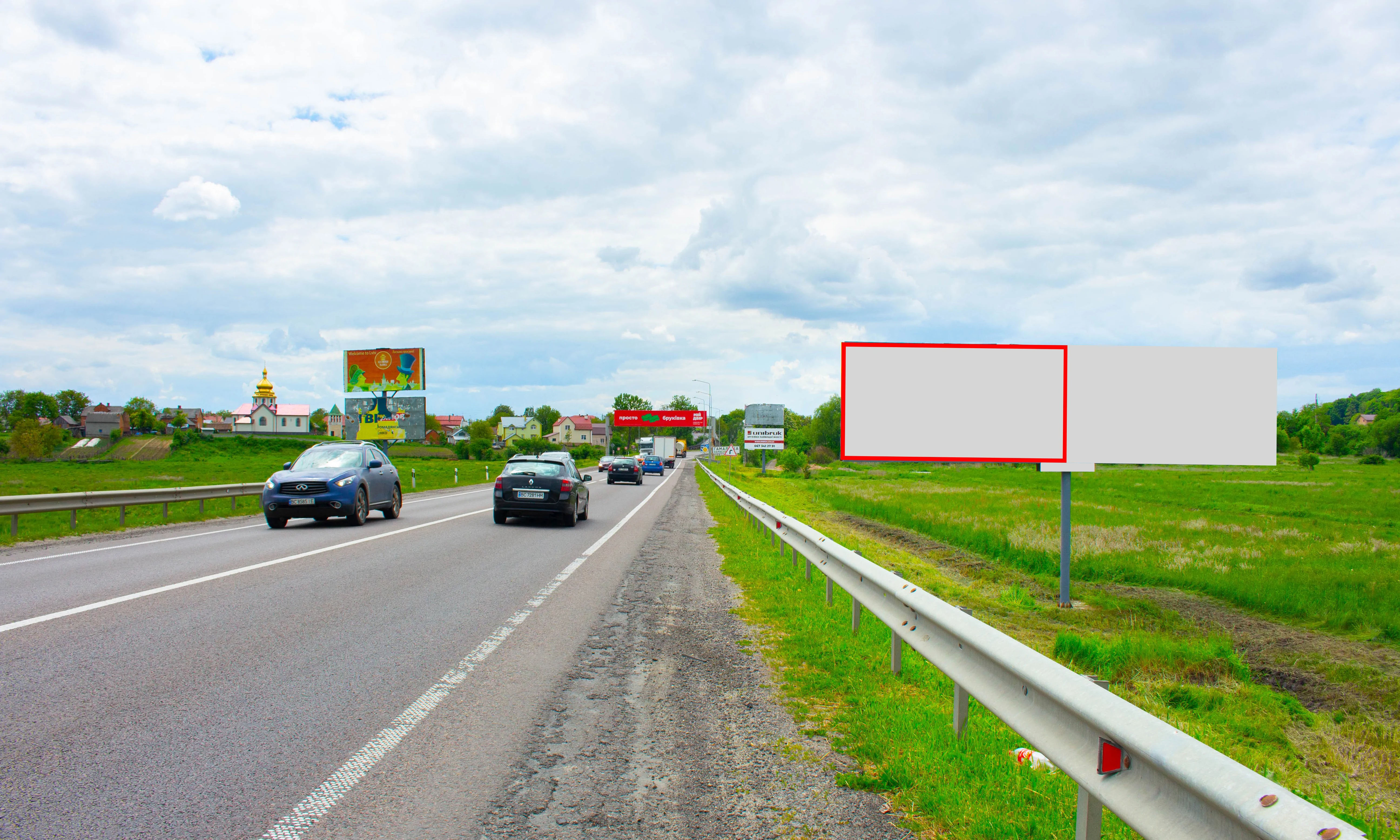 Billboard Lviv route,  M-06 Kiiv-Cop