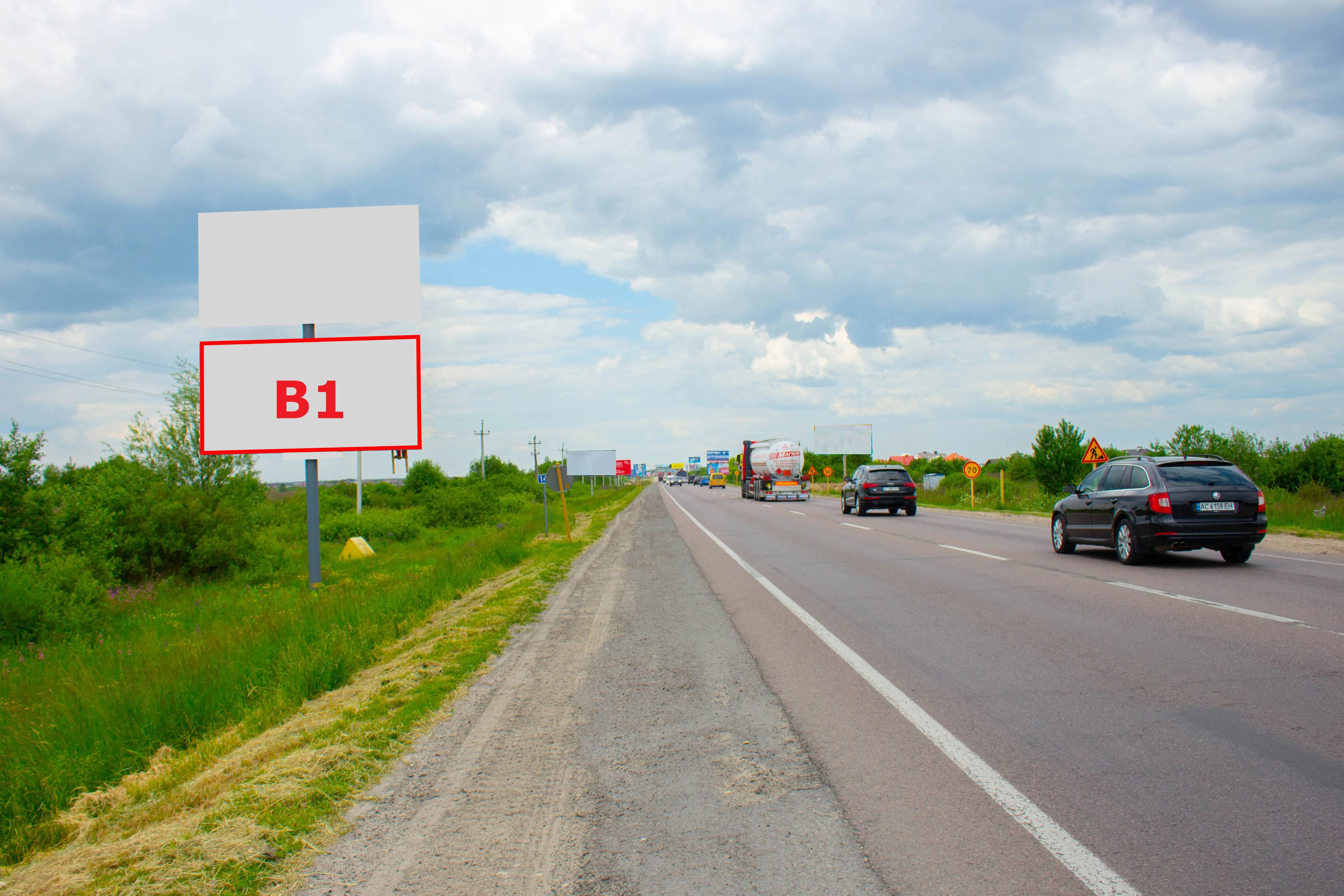 Билборд Сокольники,  М-10 Західний обхід м. Львова