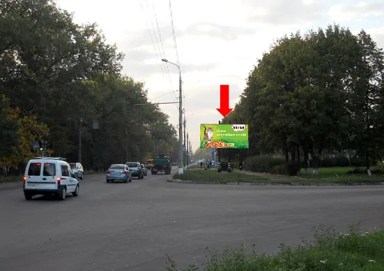 Билборд Сумы,  Білопольський шлях вул. / Чернігівська вул., біля АЗС "ОККО", автосалону "Артмотор", з центру