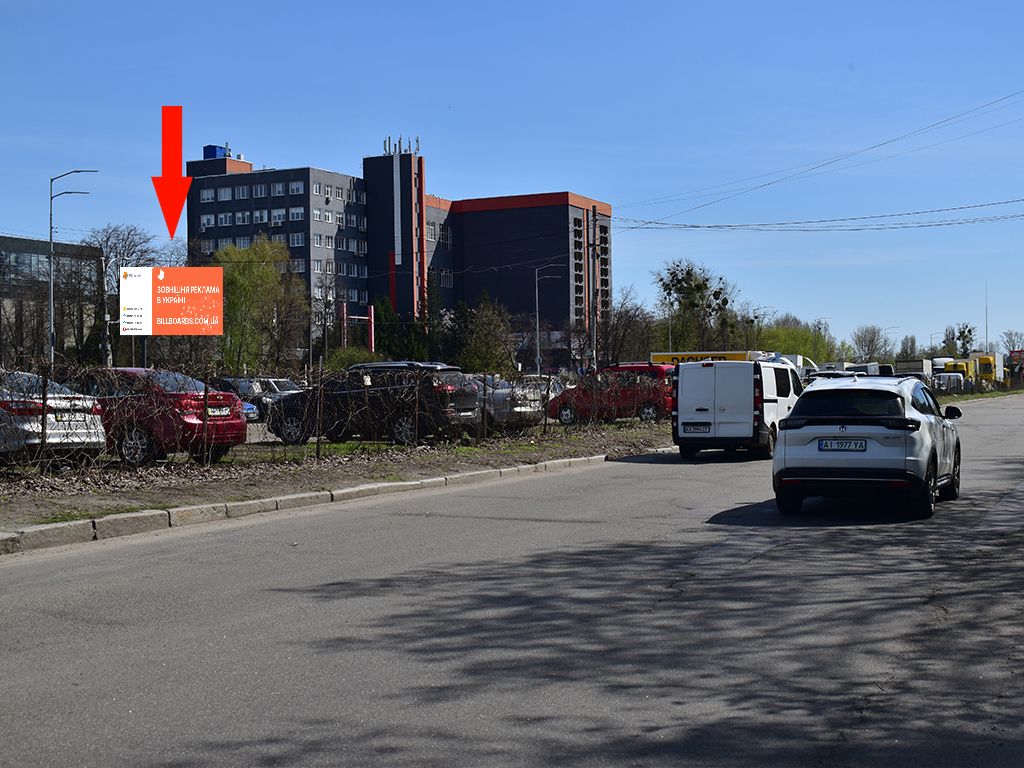 Billboard Kyiv,  Korol'ova av. - st. Psenicna, v storonu supermarketu "Sil'po"