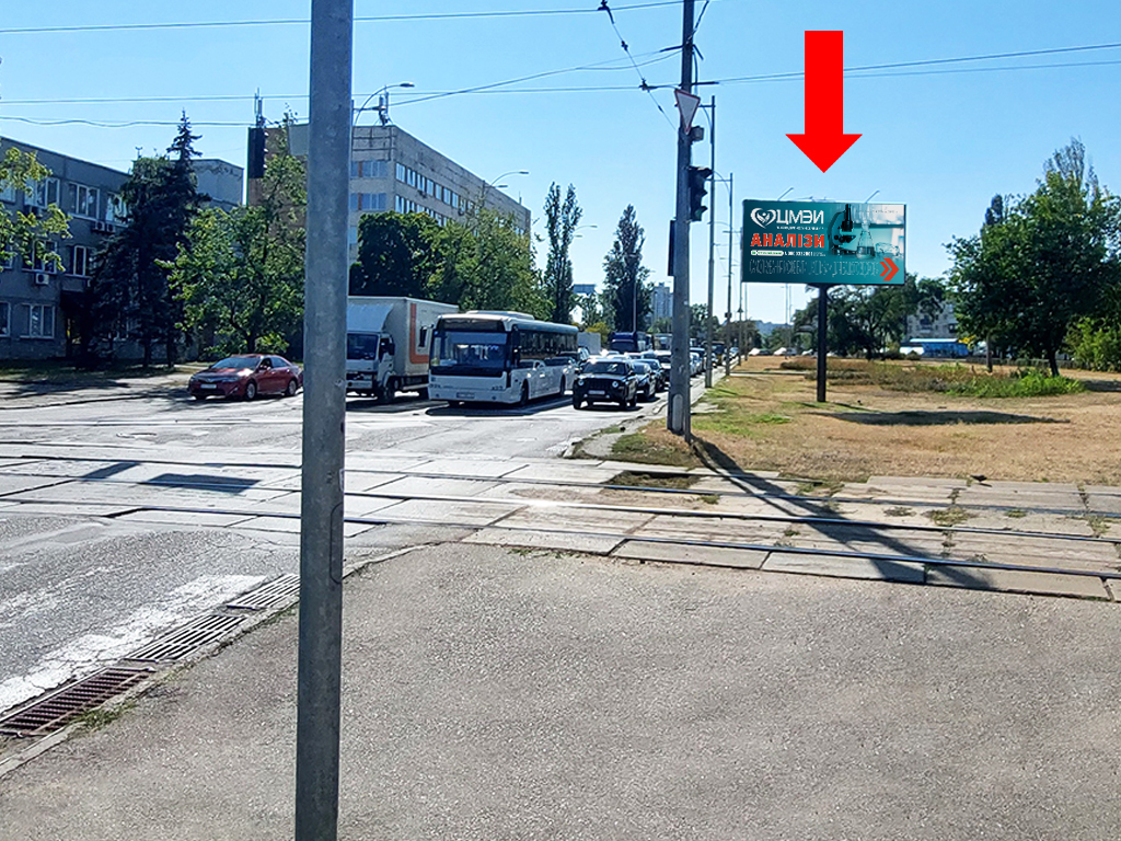 Billboard Kyiv,  Verhovnoi Radi bst., 36, pered TC "Prospekt", supermarketami "Fokstrot", "Asan"