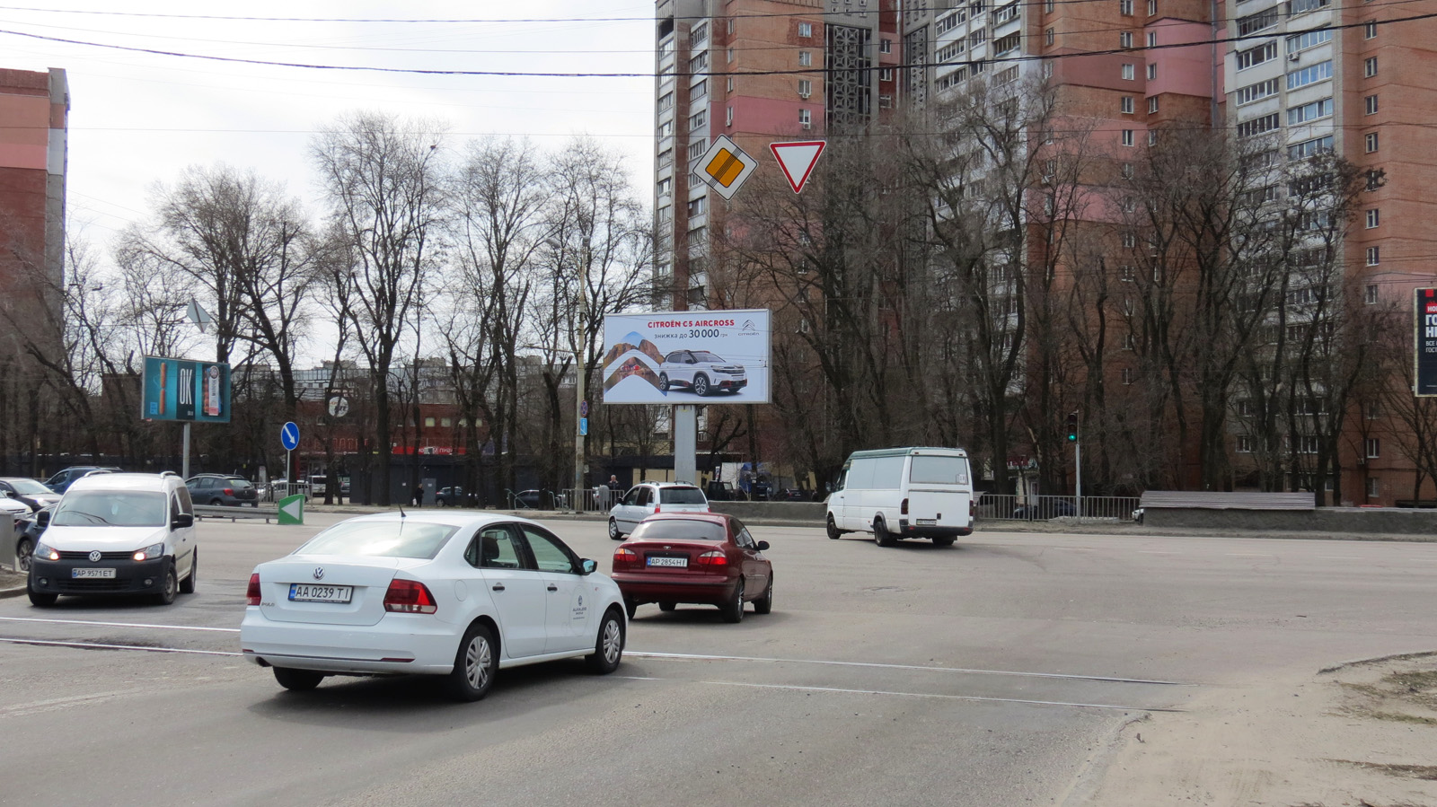 Бэклайт Днепр (Днепропетровск),  Запорізьке шосе – вул.Космічна, бек-лайт 8х4
