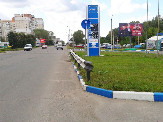 Billboard Khmelnitsky,  Pribuz'ka st., 9 (AZS "ANP", v centr ,100 m. do supermarketu "Vopak")