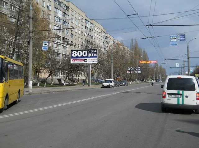 Билборд Винница,  Келецкая ул. (200 м. "Сільпо") в центр