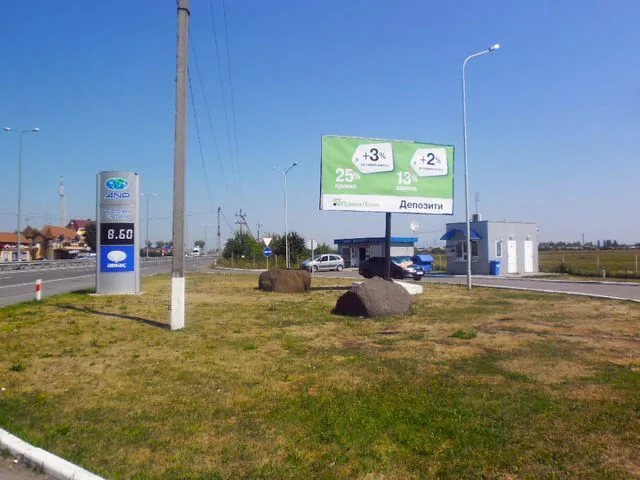 Билборд Чоп,  Кордон з Угорщиною, (АЗС "ANP", 2 км від кордону)