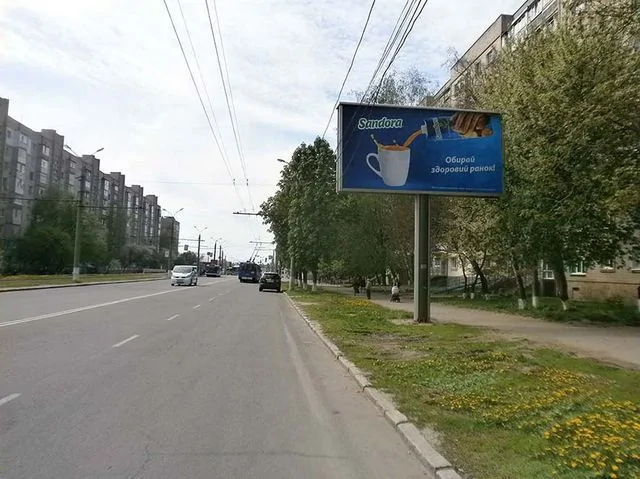 Билборд Винница,  Келецька вул., 106 ("А-банк",300 м.Ринок "Вишенька", ТЦ"Шок") з центру