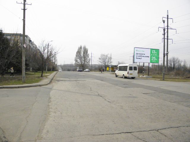 Billboard Krivy Rig,  mkr. Shidnij - 2, Lisovogo st.,10, do ST st. "Mis'ka likarna"