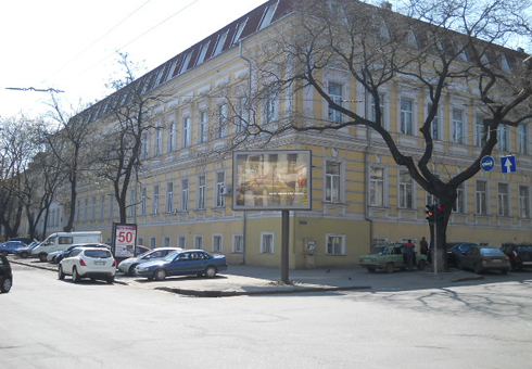 Скроллер Одесса,  Святослава Караванського вул. (Жуковського). - Польська вул. А3