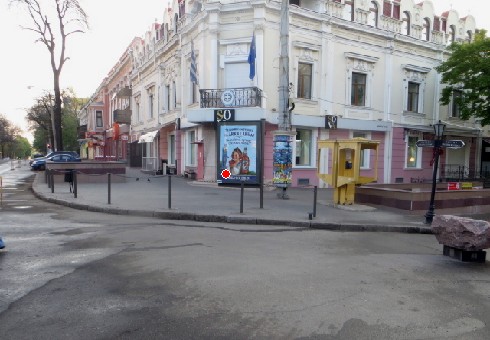 Сiтiлайт Одеса,  Дерибасівська вул. - Преображенська вул. А