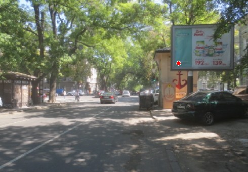 Скроллер Одесса,  Троїцька вул., 39 - Європейська вул. (Катерининська). А1