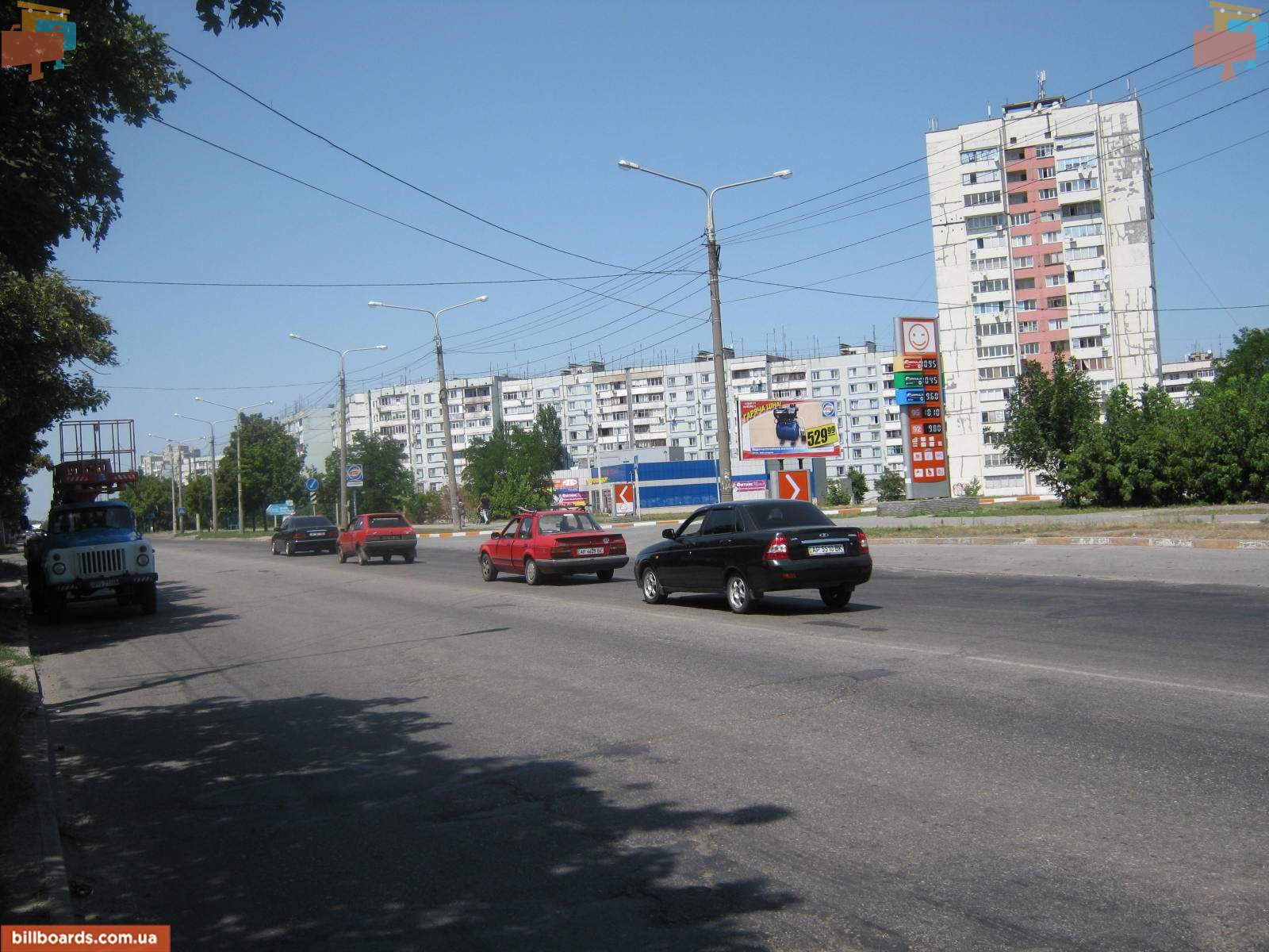 Billboard Zaporizhzhya,  068_Zaporizza_bst. Budivel'nikiv/Hortic'ke sose