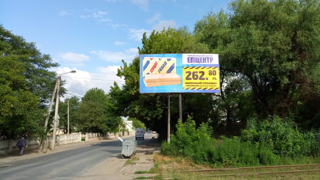 Billboard Chernivtsi,  st. Mikolaivs'ka, 47 (bila z/p)