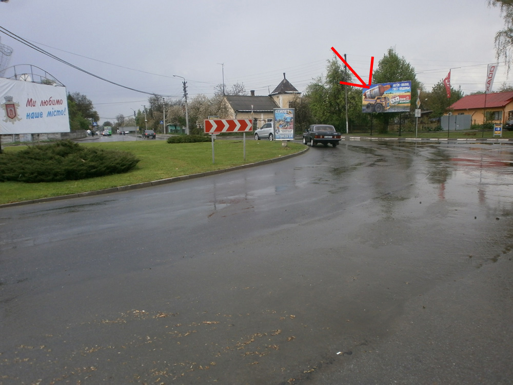 Billboard Chernivtsi,  st. Aviacijna, 3 (kil'ce na Aeroport)