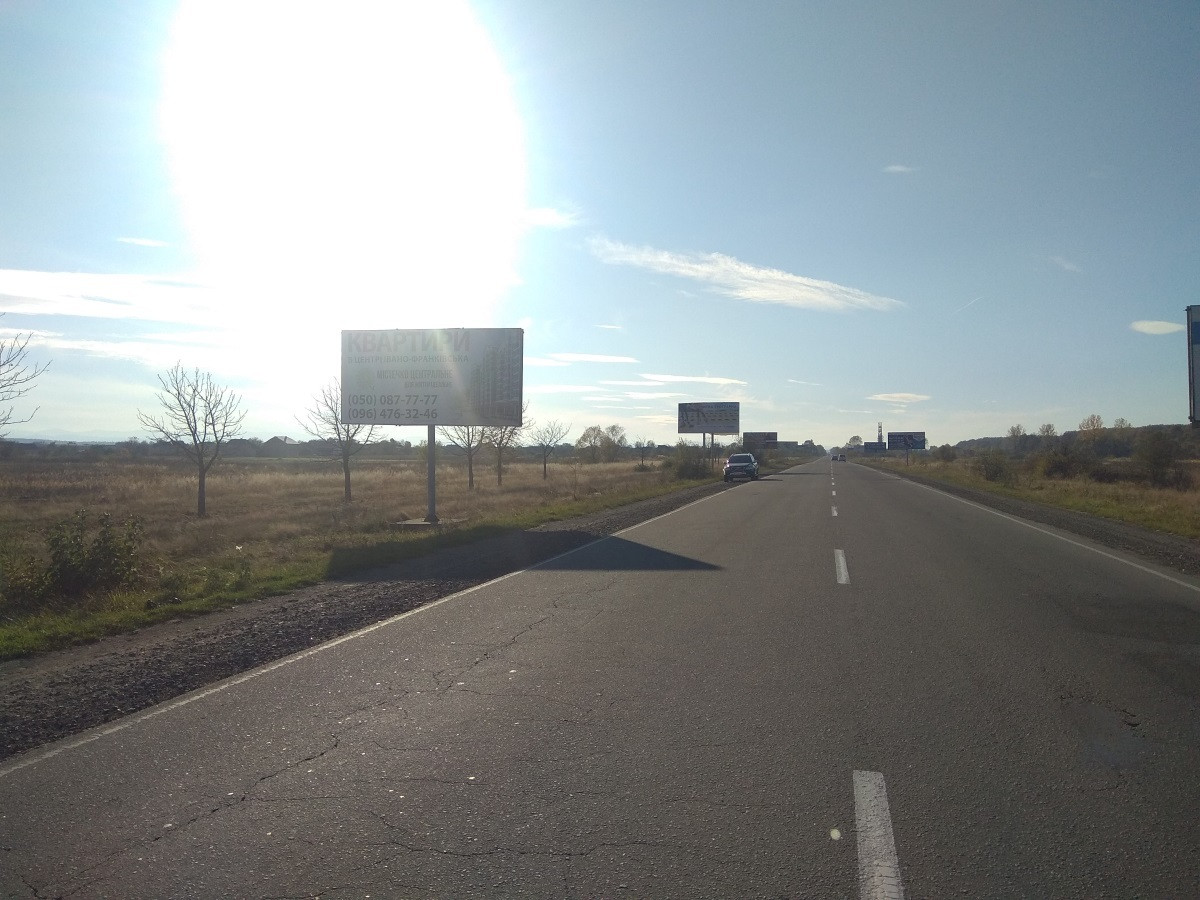 Билборд Ивано-Франковск трасы,  м.Калуш (траса Н10, в сторону Долини) №2 ст.Б