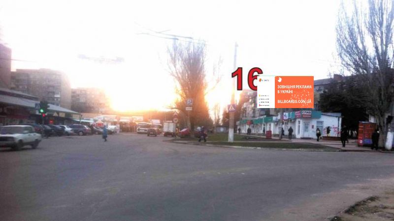 Билборд Славянск,  перехрестя вул. Г.Батюка/вул. Бульварна (р-н Лісовий)