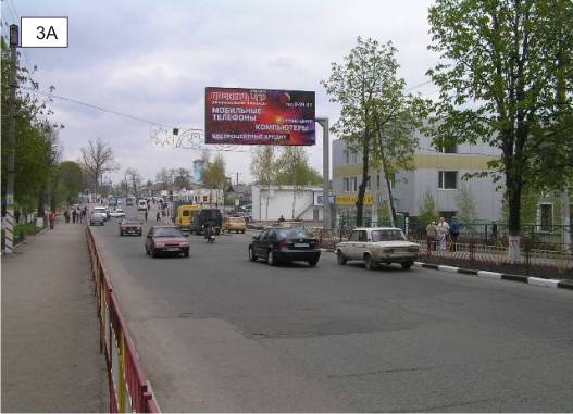 Билборд Подольск (Котовск (Подольск)),  вул. Соборна  , перпендикулярно напрямку руху , перед в"іздом в  будівлю №105 навпроти ЗОШ №5