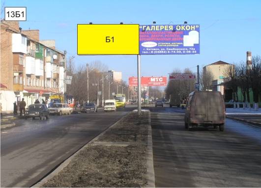 Билборд Подольск (Котовск (Подольск)),  пр-кт Перемоги на разділовій смузі перпендикулярно напрямку руху, навпроти гуртожитку Медичного училища