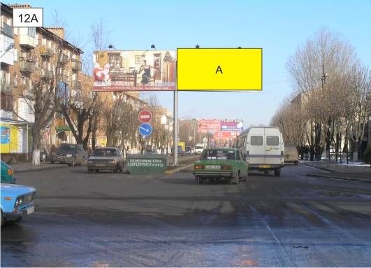 Билборд Подольск (Котовск (Подольск)),  пр-кт Перемоги на розділовій смузі перпендикулярно напрямку руху навпроти стоматологічної поліклініки