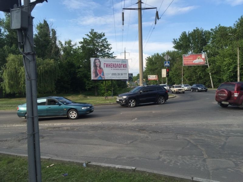 Билборд Херсон,  Ж.переезд с Бериславского ш.на ул.Паровозная