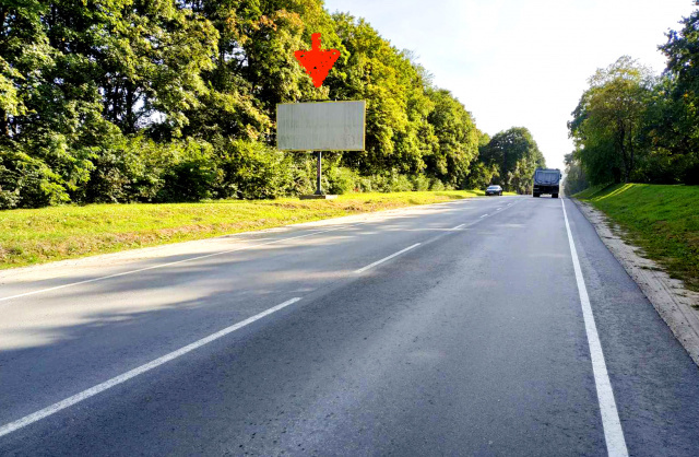 Billboard Mykolayiv (Lviv region),  m. Mikolaiv, L'vivs'ka obl., st. L'vivs'ka, central'nij v'izd vs'ogo transportu v m. Mikolaiv z storoni m. L'viv, na zavod Ceresit