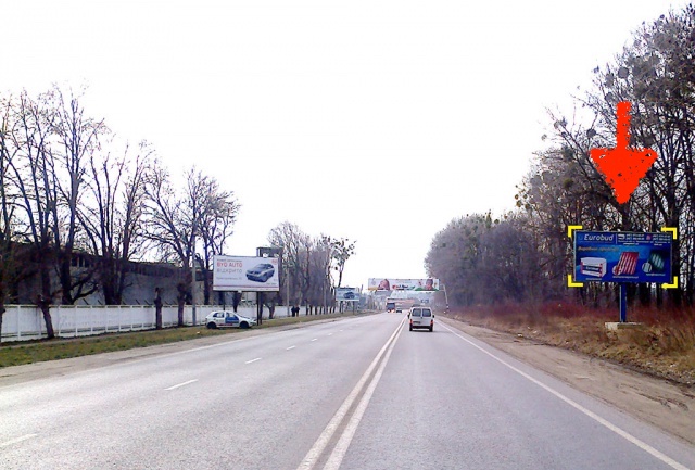 Билборд Малехов,  в'їзд в м. Львів з напрямку м. Київ (траса Е-40)