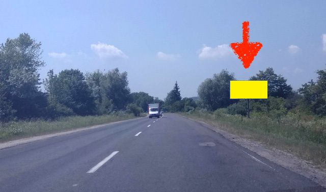 Билборд Жовква,  В'язова. на м. Львів, на м. Жовква/ на кордон з респ. Польща, траса Львів-Ковель (P-15)