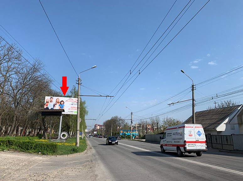 Билборд Черновцы,  вул. Головна, 246-Б (в'їзд в місто зі сторони Порубно)