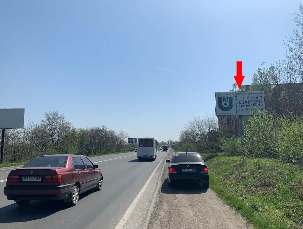 Билборд Новый Киселёв,  вул. Галицький шлях