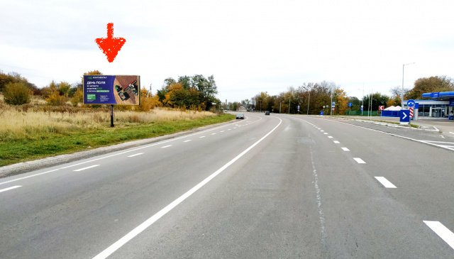Billboard Mykolayiv (Lviv region),  m. Mikolaiv, naproti AZS ANP + central'nij viizd z m. Mikolaiv na m. Strij