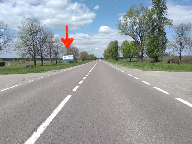 Billboard Zhovkva,  na m. Rava - Rus'ka, porad STO Avto Vola, trasa L'viv- Rava-Rus'ka (M-09)