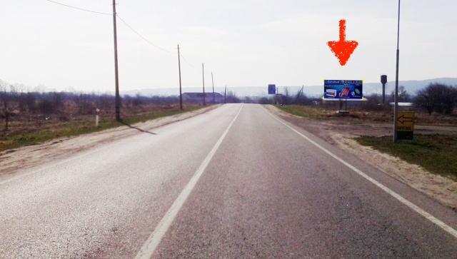 Billboard Rava - Ruska,  Rava-Rus'ka, kordon, z kordonu z resp. Pol'sa na m. L'viv, na m. Cervonograd, avtodoroga L'viv - Rava - Rus'ka (M-09)